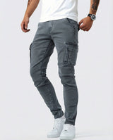 Arden | Slim Fit Stretch Cargo Jeans für Herren