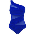 Maren | Asymmetrischer Badeanzug mit Mesh-Detail