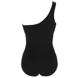 Maren | Asymmetrischer Badeanzug mit Mesh-Detail