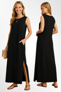 Mira | Langes Fließendes Kleid