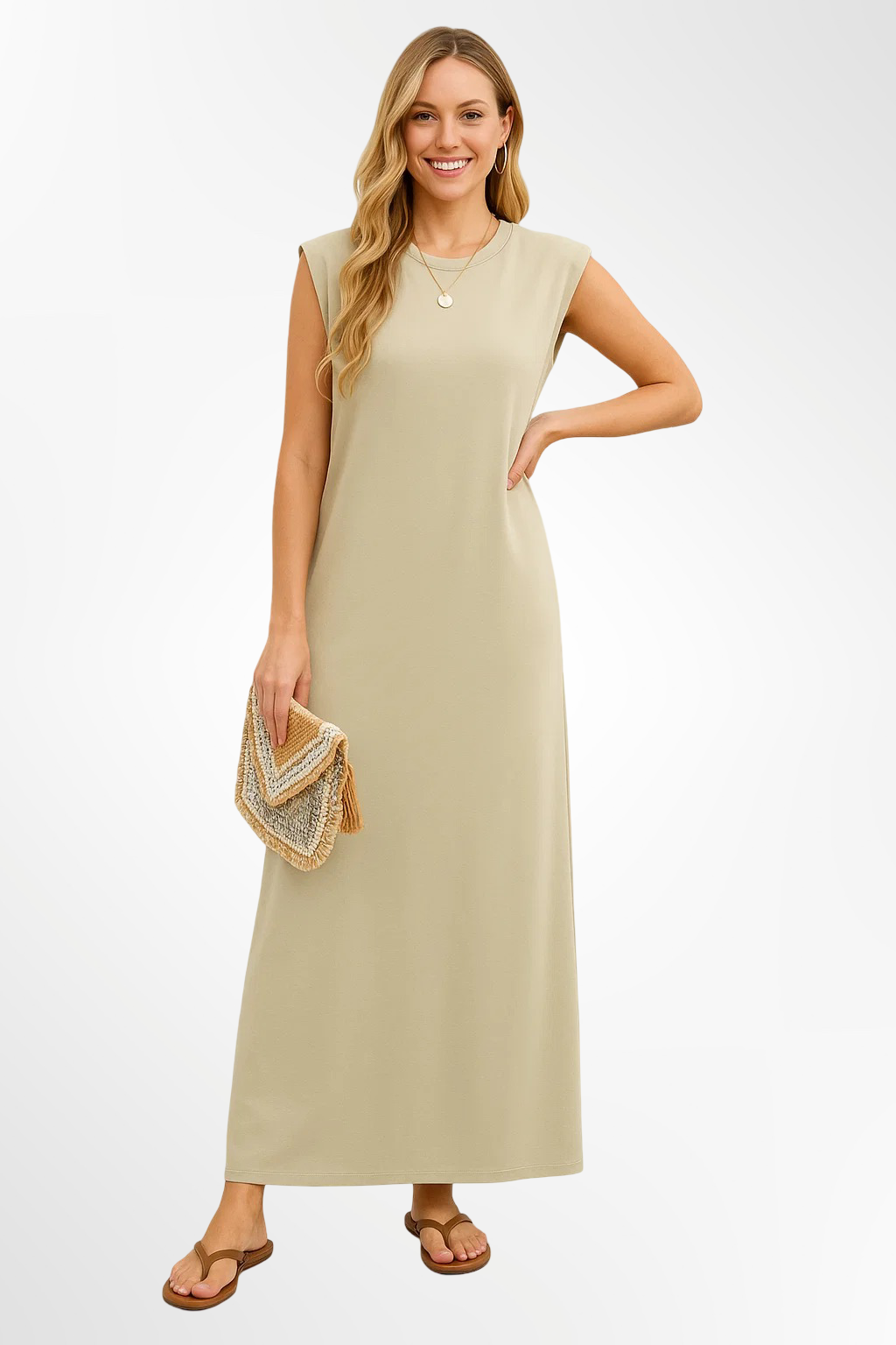 Mira | Langes Fließendes Kleid