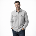 FRIEDRICH | Klassisches Herren-Overshirt mit Knöpfen