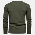 Finn | Baumwoll-Langarm-Henleyshirt