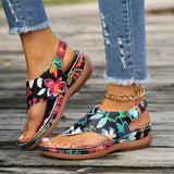 Flow | Sandalen mit Blumenmuster