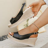 Zoe | Plateausandalen