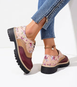 Paris | Francesine Floreali con Supporto Plantare