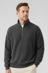 DAMIEN | Zip-Pullover mit täglichem Komfort und zeitlosem Stil