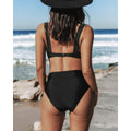 Giulia | Hochgeschnittener Basic Bikini