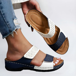 Lynn | Sandalen mit Perforiertem Design