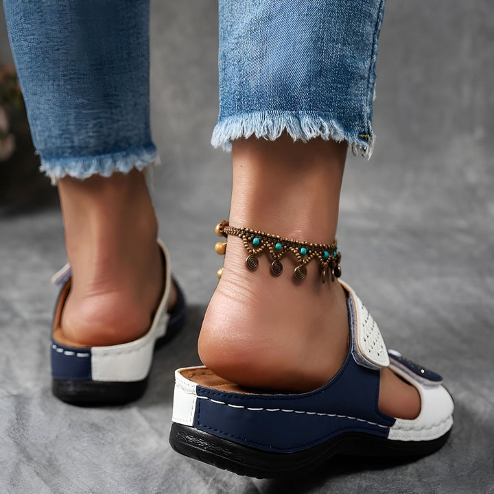 Lynn | Sandalen mit Perforiertem Design