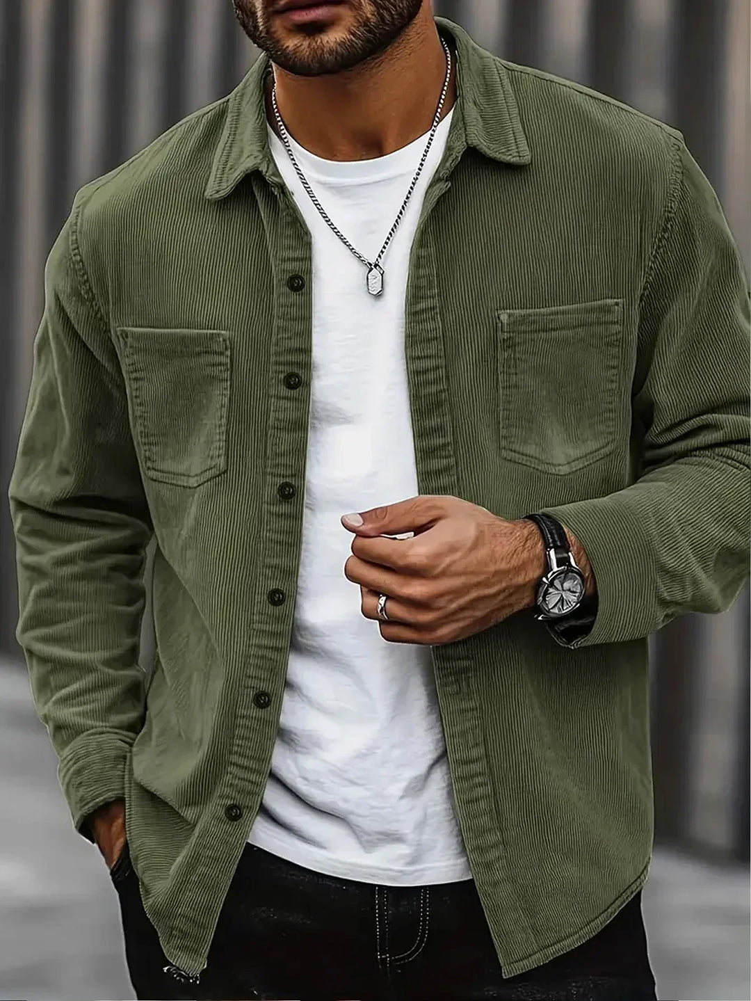 Valentin | Modernes Overshirt mit zeitlosem Stil