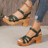Demi | Sandalen mit Schnallenriemen