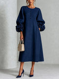 Rosalin | Midi-Blumen Kleid