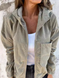 Damen Leichtgewicht Casual Jacke – Übergangsjacke für Frühling und Herbst