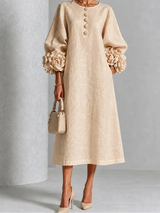 Rosalin | Midi-Blumen Kleid