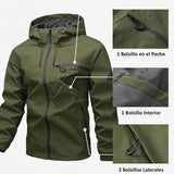 Hein | 3-in-1 wasserdichte Jacke für Herren