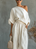 Ariadna | Zweiteiliges Set mit Off-the-Shoulder-Design