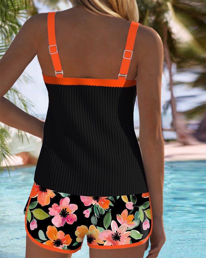 Janina | Zweiteiliges Strand-Tankini-Set
