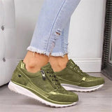 Eugénie | Elegante Sneakers mit Reißverschluss