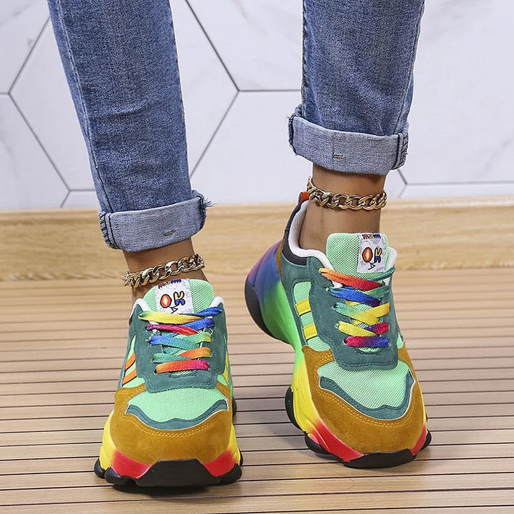 Anna | Bunte Sneakers Komfort