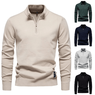 Daan I Pullover mit Reißverschluss
