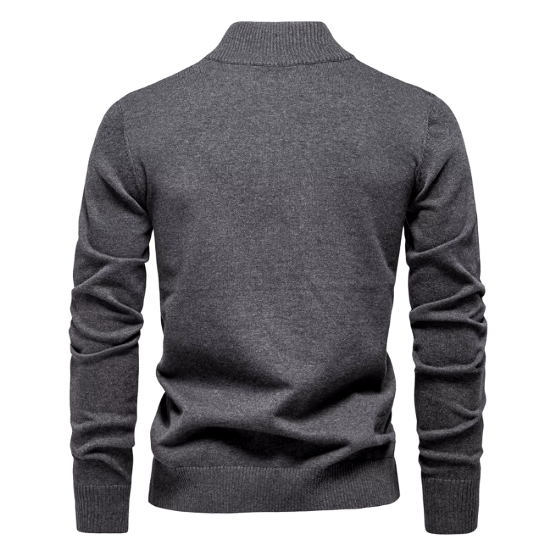 Daan I Pullover mit Reißverschluss