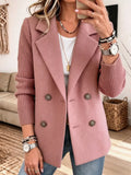 Carla | Eleganter Blazer mit Strickärmeln