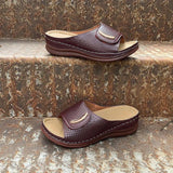 Joanna | Minimalistische Slip-On-Sandalen