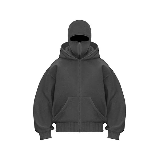 Ninja | Einzigartiger Hoodie mit doppelter Lage