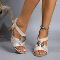 Ayindra | Sandalen mit Schmuckdetail