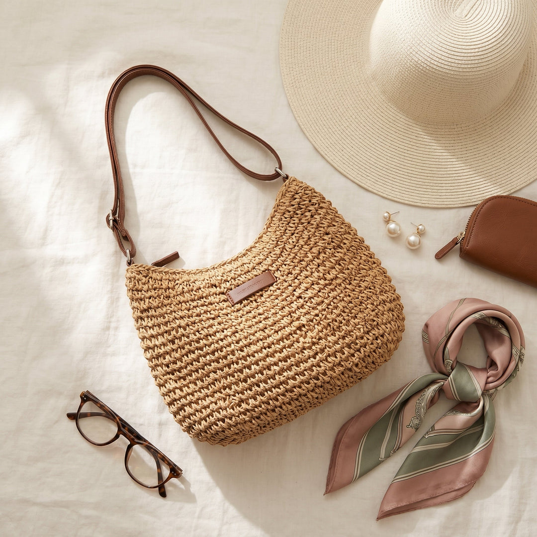 Greta | Elegante Geflochtene Tasche