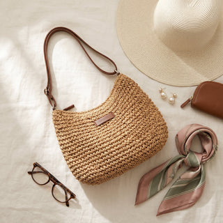 Greta | Elegante Geflochtene Tasche