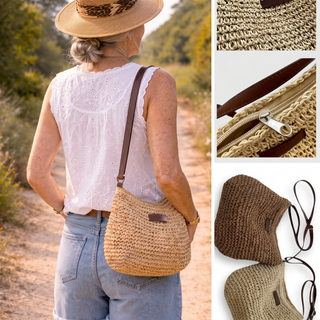 Greta | Elegante Geflochtene Tasche