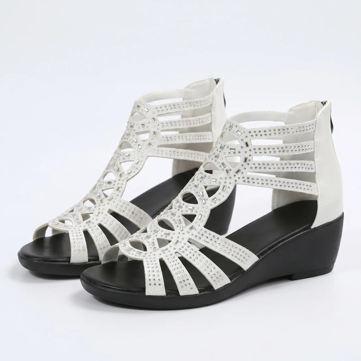 Brigitte | Damen-Keilsandalen