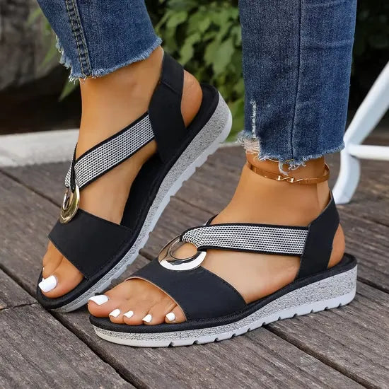 Luina | Elegante Sandalen mit stützender, verstellbarer Passform