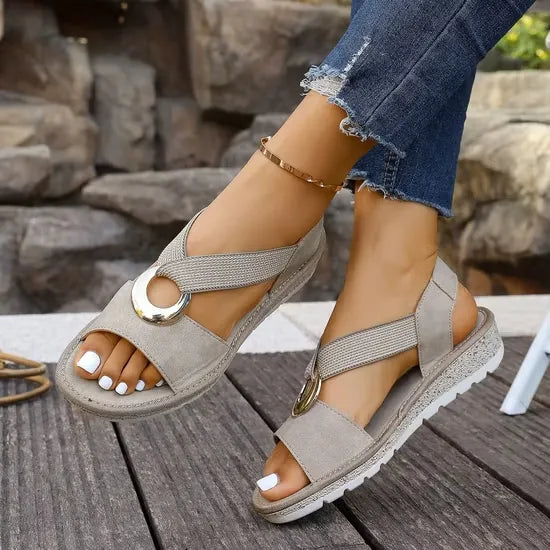 Luina | Elegante Sandalen mit stützender, verstellbarer Passform