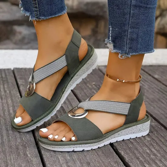 Luina | Elegante Sandalen mit stützender, verstellbarer Passform