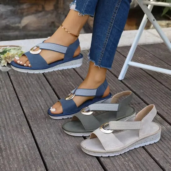 Luina | Elegante Sandalen mit stützender, verstellbarer Passform