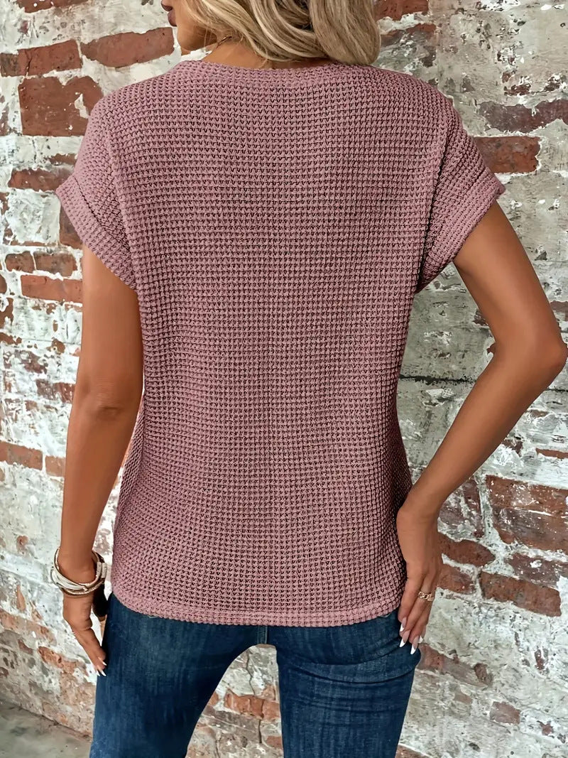 Nisa | Stylisches Rundhals-Shirt