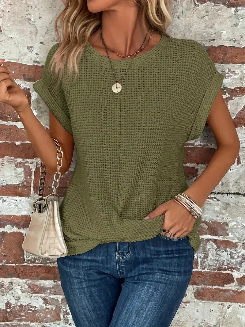Nisa | Stylisches Rundhals-Shirt