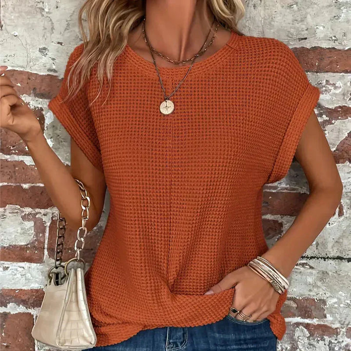 Nisa | Stylisches Rundhals-Shirt