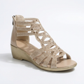 Brigitte | Damen-Keilsandalen