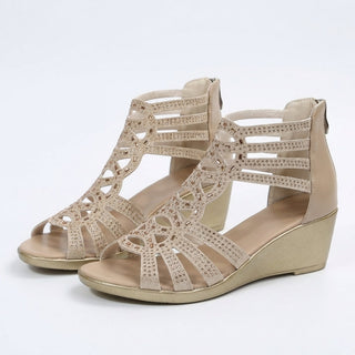Brigitte | Damen-Keilsandalen