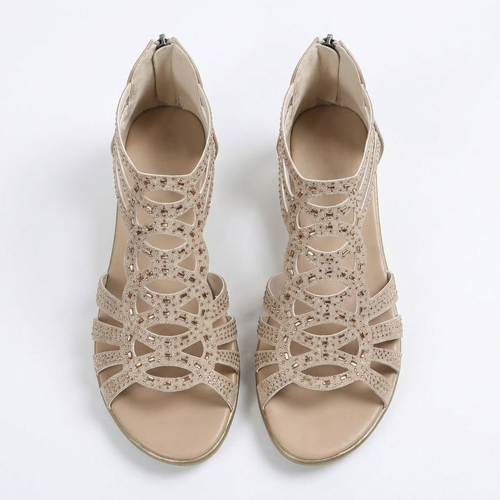 Brigitte | Damen-Keilsandalen