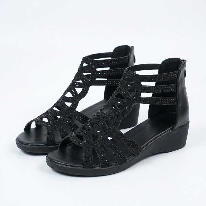 Brigitte | Damen-Keilsandalen