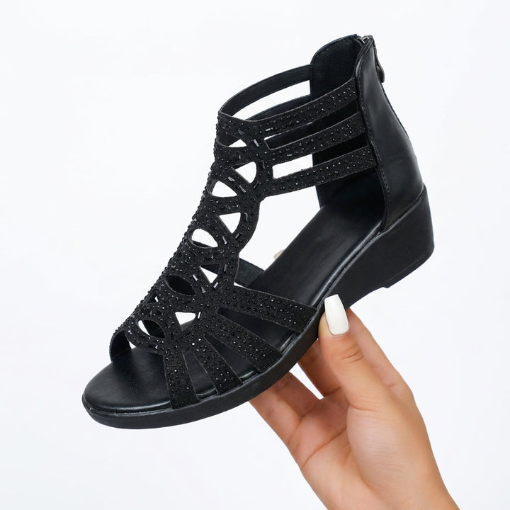 Brigitte | Damen-Keilsandalen