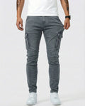 Arden | Slim Fit Stretch Cargo Jeans für Herren