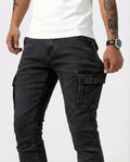 Arden | Slim Fit Stretch Cargo Jeans für Herren