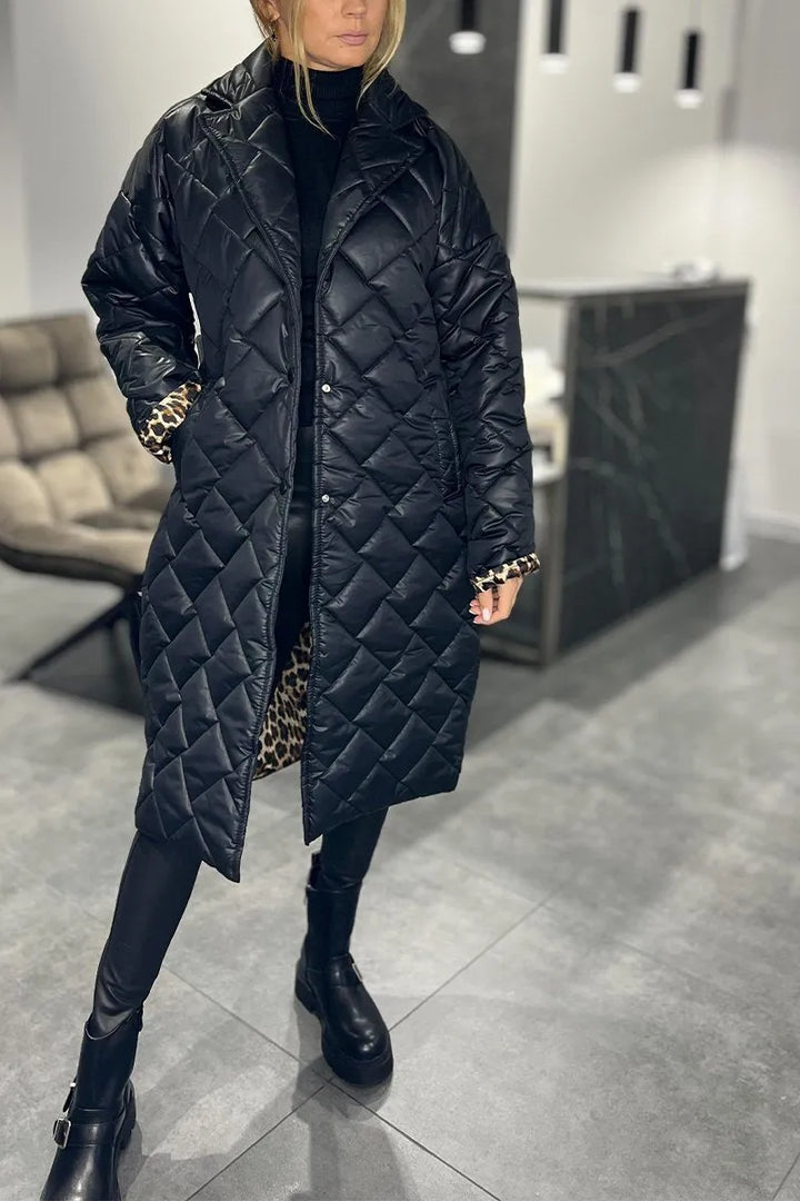 Lina | Eleganter Leopardenmantel
