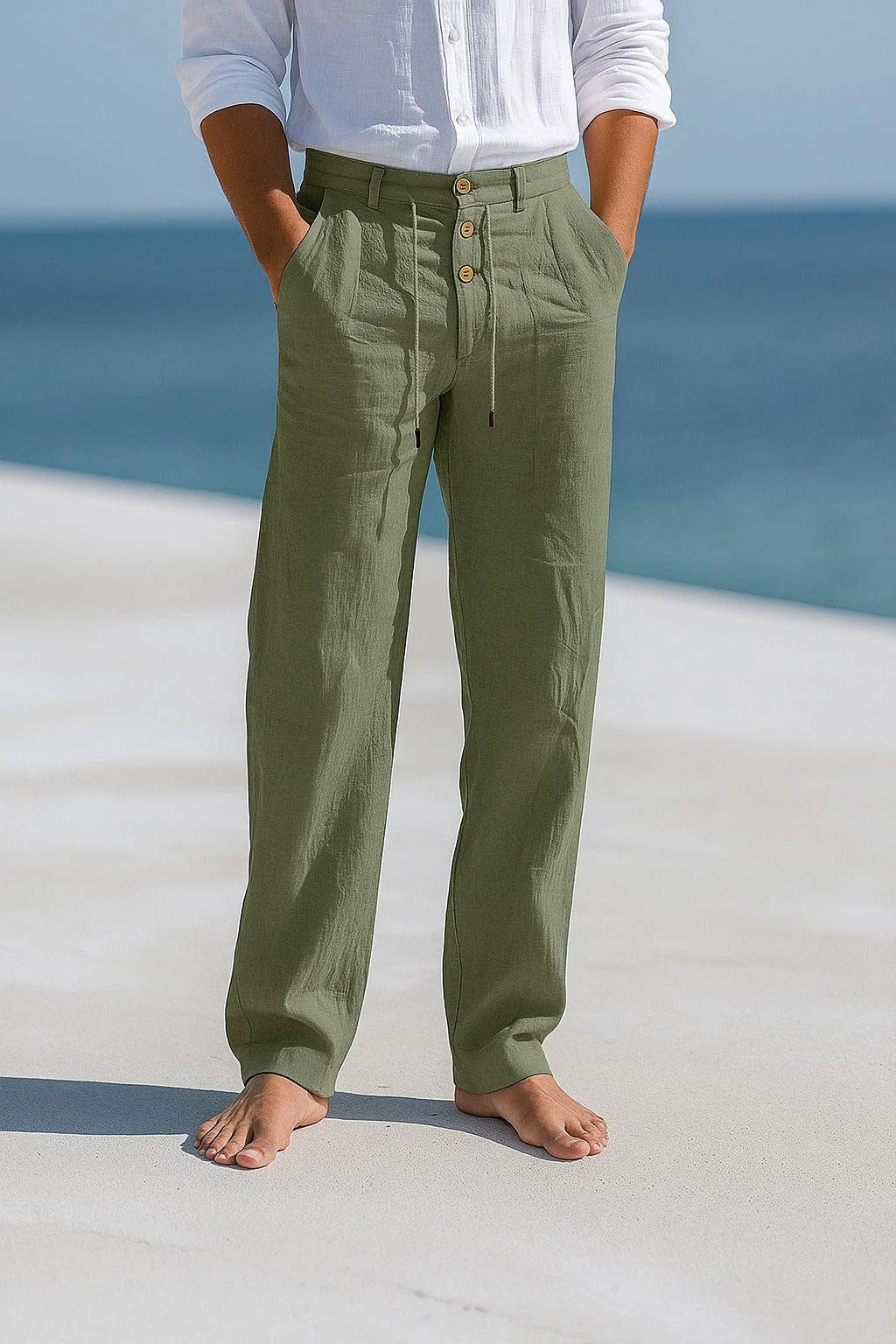 Julien | Linnen broek voor heren